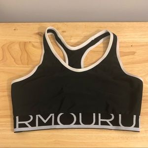 Under Armor black sports bra